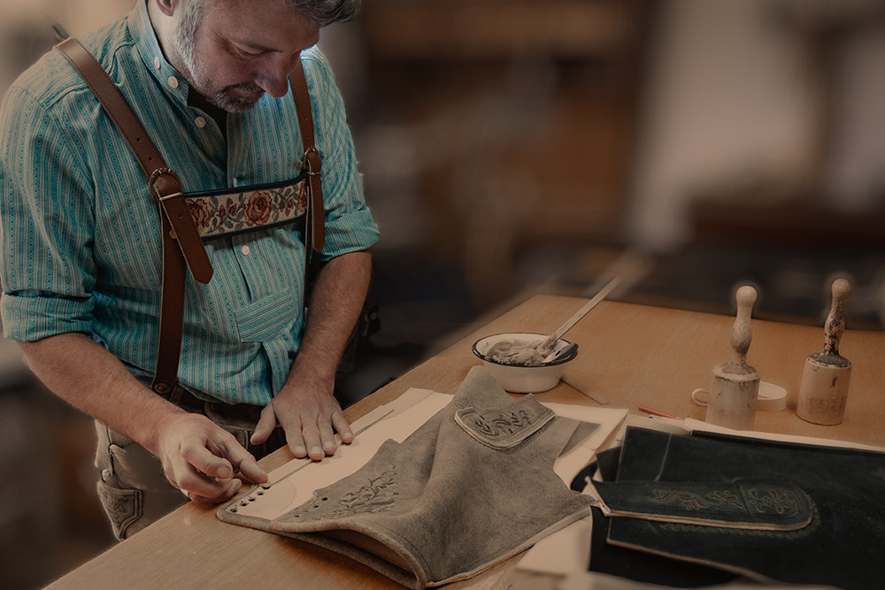 Lederhosen Fertigung